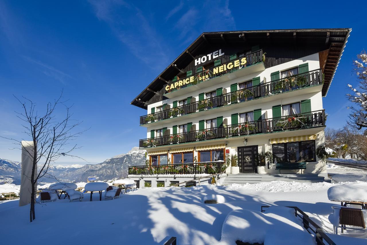 Hotel Le Caprice Des Neiges Combloux Exterior photo