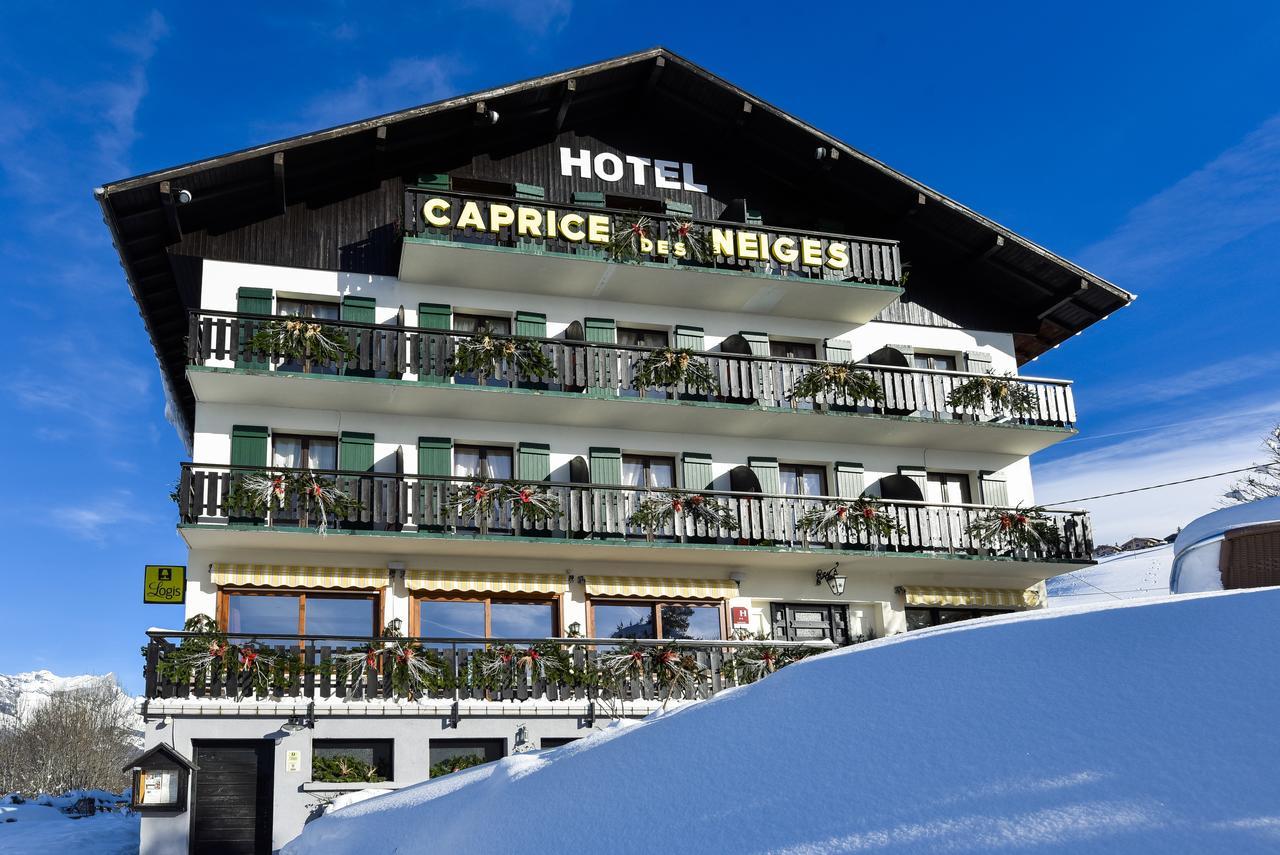 Hotel Le Caprice Des Neiges Combloux Exterior photo
